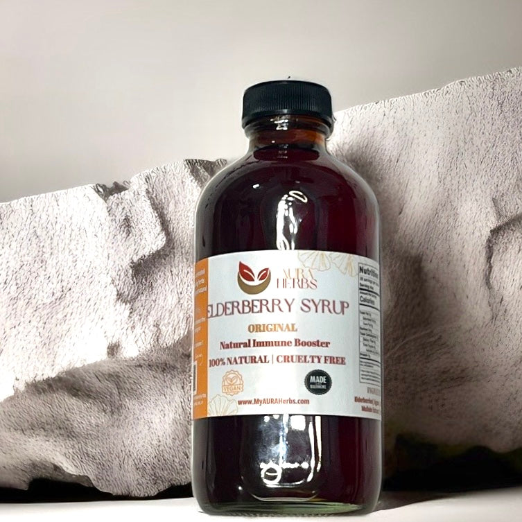 Vegan Elderberry Syrup